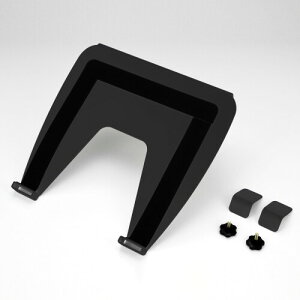 �Z���`�����[ VESA75mm / 100mm�Ή����j�^�[�A�[����p�m�[�g�p�\�R���A�^�u���b�g�z���_�[�v���[�g �u���b�N CGMA-OP3BK_FP