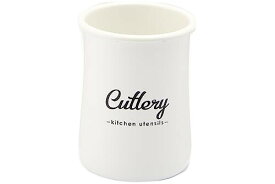 豊琺瑯 Lilly White・ホーローカトラリースタンド 「Cutlery」