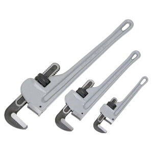 3 PCS ALUMINUM PIPE WRENCH SET (13542) �A���~�p�C�v�����`�Z�b�g 3�{ JHW13542