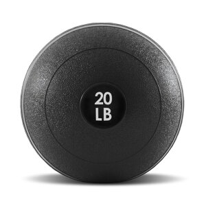 ProsourceFit Slam Medicine Balls 5, 10, 15, 20, 25, 30, 50lbs Smooth and Tread Textured Grip Dead Weight Balls for Strength and Conditioning Exercises, Cardio and Core Workouts