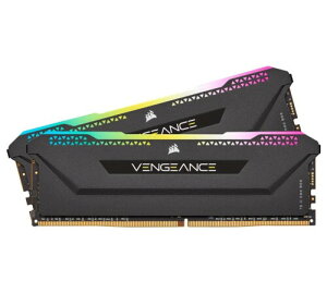 CORSAIR VENGEANCE RGB PRO SL DDR4 ������ 16GB�i8GB×2�j�ő�3600MHz�Ή� AMD EXPO & Intel XMP�Ή� CL18 �f�X�N�g�b�vPC�p �u���b�N CMH16GX4M2Z3600C18