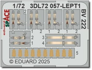 GfAh 1/72 Xy[X BV222 3DfJ[ w/Gb`Op[cZbg (xp) vfpfJ[ EDU3DL72057 (s@)