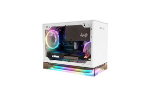 IN WIN 750W 80PLUS GOLD�d������ Mini-ITX��p �^���[�^ PC�P�[�X �z���C�g�J���[ �m A1 Prime WHITE �n