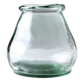 SPICE OF LIFE(スパイス) 花瓶 リサイクルガラス ミニフラワーベース CERO VALENCIA クリア 10×9.5×10cm スペインガラス VGGN2100