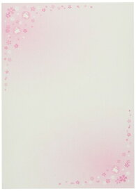 桜 和風 便箋 (桜うさぎ, B5 50枚)