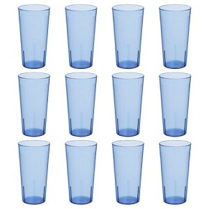 Thunder Group �^���u���[ 590ml 20oz 12�Z�b�g �Ɩ��p ����ɂ��� �H��@�Ή� �d�˂Ă��������Ȃ� �v���X�`�b�N �R�b�v �O���X �y�� PLTHTB020B-12S