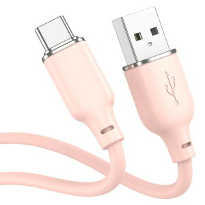 ALL CANDY USB-C �� USB-A �P�[�u�� ���Ȃ₩�ŏ_�炩���A���݂Â炢�V���R���f�� 3A�}���[�d Quick Charge 3.0/2.0�Ή� iPhone16e/16/15/Air/iPad/Galaxy/Pixel Android�e��/Nintendo Switch���ɑΉ� ���x�Z���T�[�iPTC