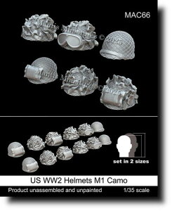 �}���e�B�X�~�j�`���A(Mantis Miniature) 1/35 WWII �A�����J �U���l�b�g�tM1�w�����b�g�Z�b�g 6��ށE2�T�C�Y 12�� ���W���L�b�g MAC66 (�l)