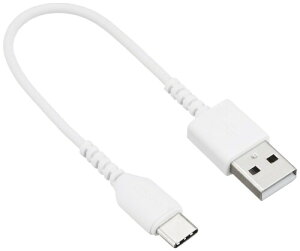 �o�b�t�@���[ BUFFALO TypeC�P�[�u�� A-C 0.1m �z���C�g BSMPCAC101WH