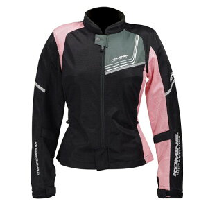 (KOMINE) oCNveN^[WPbg JK-117 veNgtbVWPbg-W fB[X Neo Black/Pink WXL