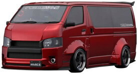ignition model 1/18 T・S・D WORKS HIACE Red Metallic 完成品 IG2806