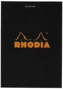 ���f�B�A ������ No.12(8.5×12cm) 80�� ����r �����J�o�[ �~�V���ړ� PEFC�F�؎擾 �u���b�N���f�B�A �u���b�N RHODIA cf122009