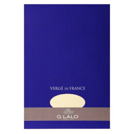 G.Lalo ヴェルジェ・ド・フランス 便箋 A4 50枚入り 紙重量 100g/m2 アイボリー gl12716