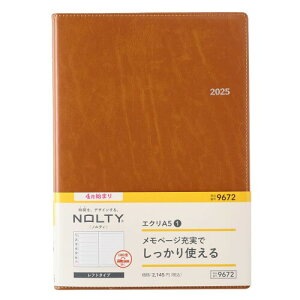 \ NOLTY 蒠 2025N 4n܂ A5 EB[N[ tg GN 1 L 9672