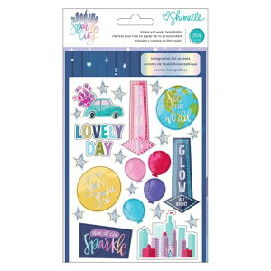 AC �X�e�B�b�J�[ SH - �X�p�[�N�� �V�e�B - �X�e�B�b�J�[ and Washi Folder - Holographic Foil (364 �s�[�X) 351332