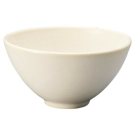 丸伊製陶 信楽焼 へちもん 茶碗 ご飯茶碗 直径約11cm レイ ホワイト MR-3-4515