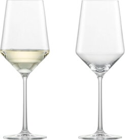 ツヴィーゼル グラス(ZWIESEL GLAS) ワイングラス 割れにくい ピュア 赤白ワイン兼用 ソーヴィニョン ブラン 2個ペア マシンメイド m122314
