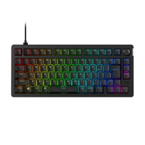 HyperX Alloy Rise 75 �Q�[�~���O�L�[�{�[�h ���{��z�� ���J�j�J�� 75% ���j�A�X�C�b�` ���f�B�A�R���g���[���[ �K�X�P�b�g�}�E���g �z�b�g�X���b�v �J�X�^�}�C�Y 7G7A4AA#ABJ