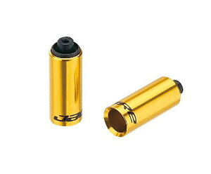JAG WIRE(�W���O���C���[) HOODED END CAP 4mm �V�t�g���C���[�p�G���h�L���b�v 10���� �S�[���h BOT260OJ/10