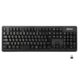 �o�b�t�@���[ �R�ہE���ϋv�d�l ����2.4GHz �t���L�[�{�[�h �u���b�N BSKBW135BK