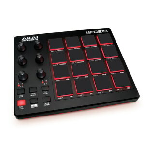 Akai Professional USB MIDI�R���g���[���[ 16��MPC�p�b�h ���y���� �����\�t�g�t�� Ableton MPD218