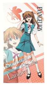 丸眞 ビーチタオル エヴァンゲリオン アスカ 70×140cm プロフィールアスカ 大判タオル 特製ケース入り 4885000600