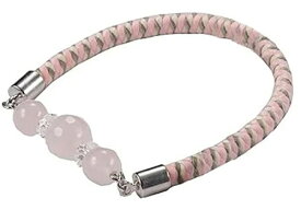 (サンワイ商事) 静電気除去 ブレスレット 日本製 静電気除電天然石入りブレス ローズクォーツ
