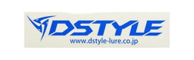 ディスタイル(Dstyle) DSTYLE LOGO (ディースタイルロゴ)カッティングステッカー L ブルー