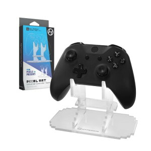 Hyperkin Pixel Art Universal Controller Stand / �s�N�Z���E�A�[�g �R���g���[�� �X�^���h �N���A Xbox(R) / PlayStation(R) / Switch(R) / More ���Ȃ��̐��������閣����R���g���[���[�X�^���h