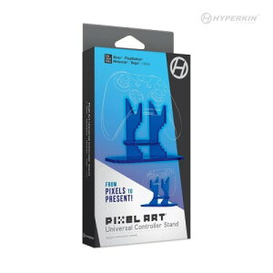 Hyperkin Pixel Art Universal Controller Stand / �s�N�Z���E�A�[�g �R���g���[�� �X�^���h �u���[ Xbox(R) / PlayStation(R) / Switch(R) / More ���Ȃ��̐��������閣����R���g���[���[�X�^���h