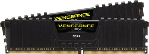 CORSAIR VENGEANCE LPX DDR4 ������ 32GB�i16GB×2�j�ő�3600MHz�Ή� Intel XMP�Ή� CL18 �f�X�N�g�b�vPC�p �u���b�N CMK32GX4M2D3600C18