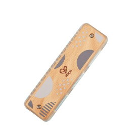Hape(ハペ) ハーモニカ とうめい 4.4×14.5×2.6cm 3才以上 木製 楽器 おもちゃ E8920