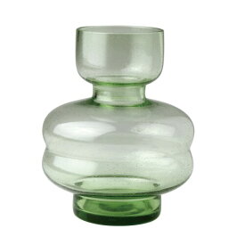 SPICE OF LIFE(スパイス) 花瓶 水栽培ガラスベース ショート グリーン 高さ約15cm greenery 球根 KEGY2300B