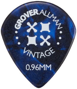 Grover Allman Vintage Celluloid, Blue, Jazz, 0.96mm 10��