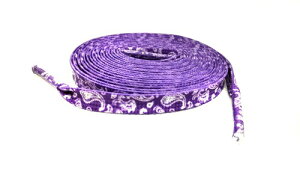 Arata Paisley2 Shoelace Purple 120cm