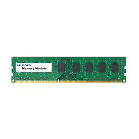 アイ・オー・データ デスクトップPC用 メモリ DDR3-1600 (PC3-12800) 4GB×1枚 240Pin 5年保証 低消費電力 日本メーカー DY1600-H4G/EC