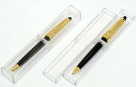 日本製 ネオD-800 ホリ金加工 レトロボールペン 2本パック 黒 T22-P6-800B-2B