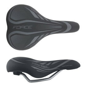 FORCE(フォース) 自転車用 サドル コンフォートサドル GEL入り ブラック 275×174mm 80376