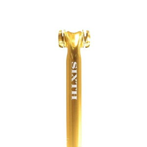 SIXTHcomponents(�V�b�N�X�R���|�[�l���c) Horus Seat post Gold ��31.6mmx280mm