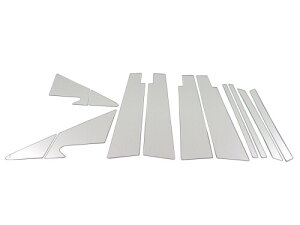 BRIGHTZ RX330 RX350 RX400h 03y~09y �����ʃX�e�����X���b�L�s���[�p�l�� �o�C�U�[�L�p 12PC RX 330 350 400 400h �A�[�� �A�E�� �G�b�N�X �A�[���G�b�N�X �A�E���G�b�N�X 12453