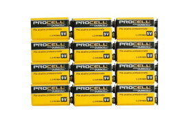 デュラセル(Duracell) PROCELLプロセル 9V電池 エフェクター/楽器用アルカリ電池 12個セット DP-9V-12pcs