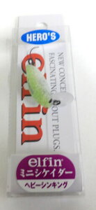 �^�b�N���n�E�X(Tacklehouse) elfin �G���t�B�� �~�j�V�P�C�_�[ HS 30mm 2.4g HERO'S �����啟(�O���[)