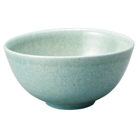 丸伊製陶 信楽焼 へちもん 茶碗 ご飯茶碗 直径約12cm 艶青 ブルー MR-3-4530