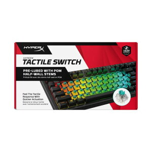 HyperX ���J�j�J�� �L�[�{�[�h�X�C�b�` �^�N�^�C�� Aqua�� 5�s�� �A�N�`���G�[�V�����|�C���g 1.8mm �X�g���[�N 4mm �׏d 45g ���u(�������h�z)�ς� HyperX Alloy Rise �Ή�