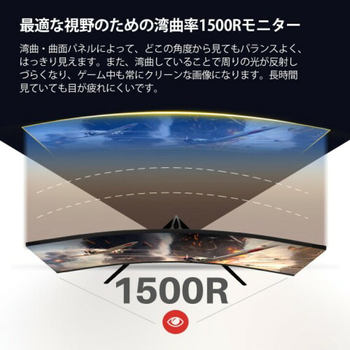 楽天市場】Z Z-Edge 湾曲ゲーミングモニター 240Hz 27インチ 1ms 曲面 