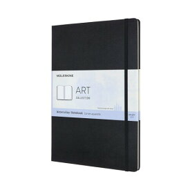 モレスキン アートコレクション 水彩画用ノートブック ハードカバー A4サイズ ブラック ARTBF837