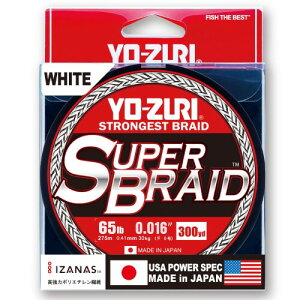 YO-ZURI(���[�d��) PE���C�� �X�[�p�[�u���C�h 300YDS 65Lbs �J���[:�z���C�g