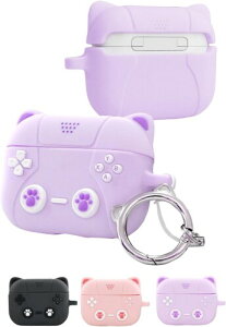 �V�Y�J�E�B�� AirPodsPro3�p �P�[�X �J�o�[ �L�^�^�C�v �L�� �X�g���b�v�t �V���R���P�[�X C01 �p�[�v�� 1����