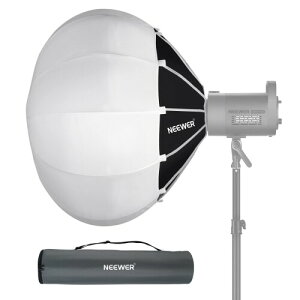 NEEWER 26/65cm�����^���\�t�g�{�b�N�X �����X�e�b�v�N�C�b�N�����[�X 360°���C�g�f�B�t���[�U�[�X�J�[�g�t Bowens�}�E���g CB60 CB100 CB150�r�f�I���C�g�p Aputure 600d Amaran 60x Godox SL60W�Ή� NS65L