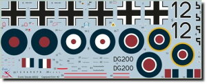 gf 1/48 ߊlꂽG~[ #2 blꂽBf109E-4/B W.Nr. 4101 vfpfJ[ TRMED48032 (s@)